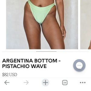 Monday Swimwear Argentina Bottom - NWT